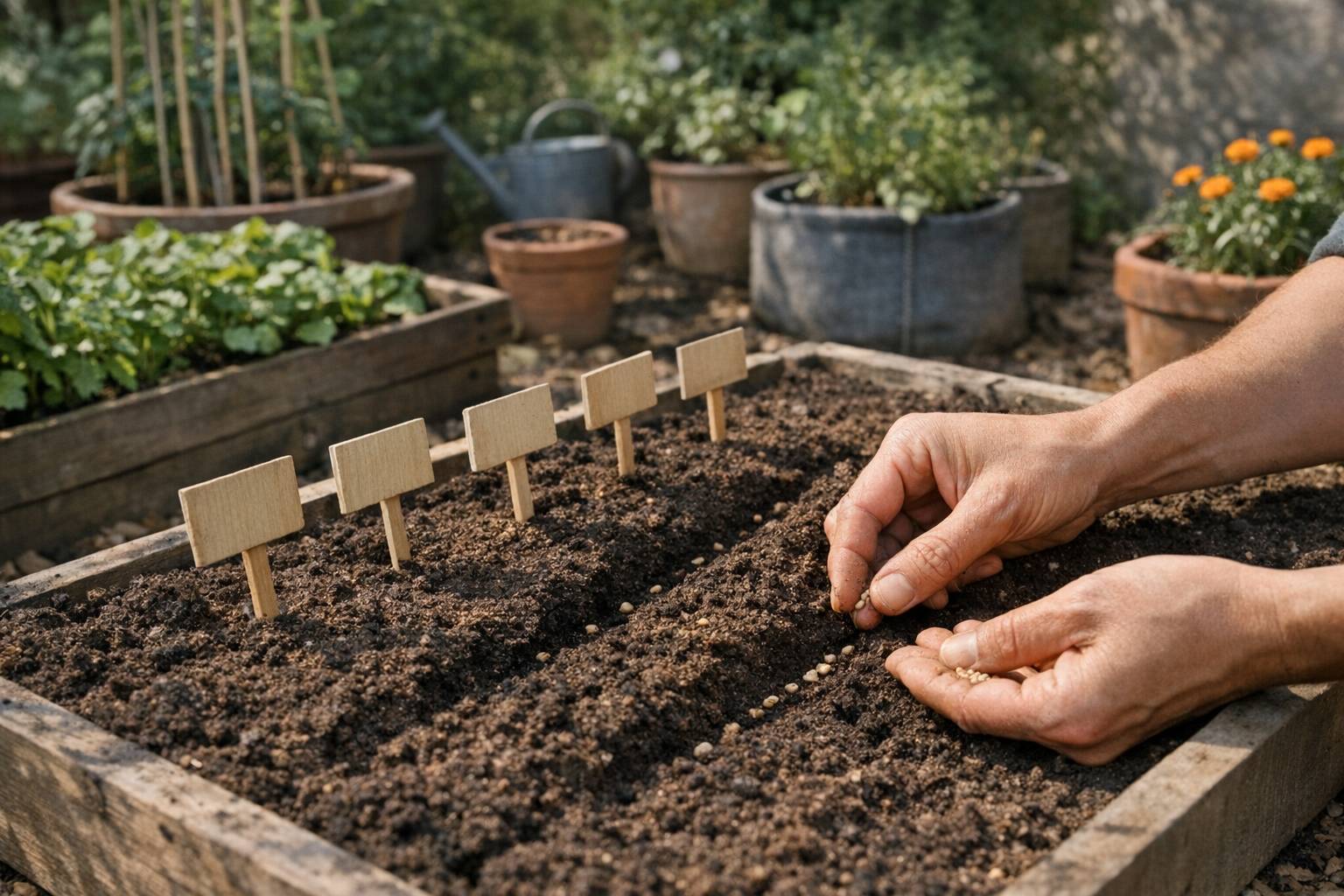 Calendario de siembra en exterior: cuándo plantar semillas según tu clima (y qué variedades aguantan mejor)