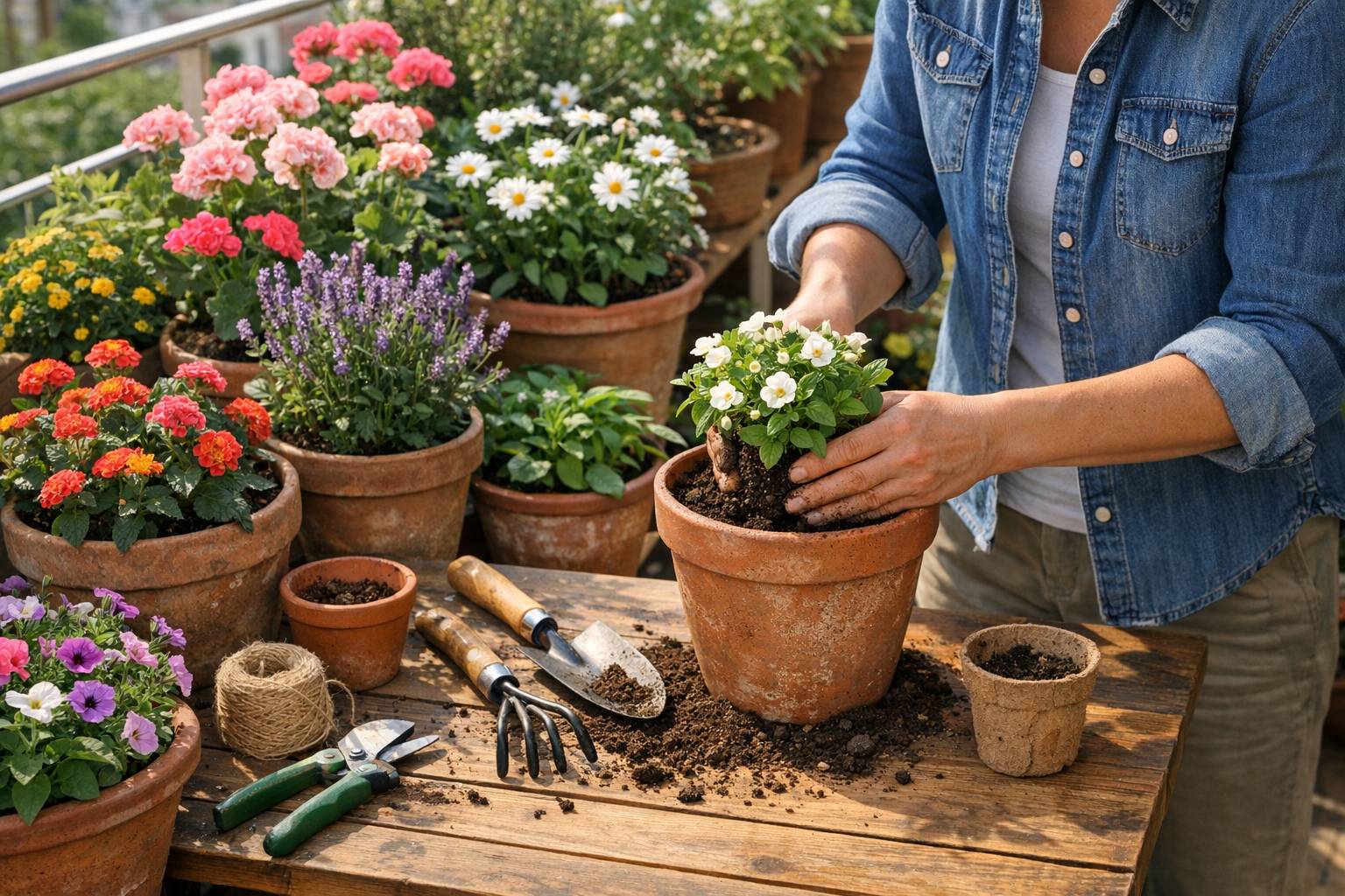 Guía completa de jardinería para principiantes: paso a paso desde cero