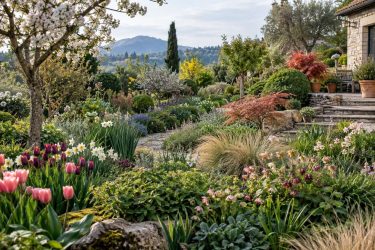 Un jardín con flores todo el año: planificación por estaciones Un jardín con flores todo el año: planificación por estaciones